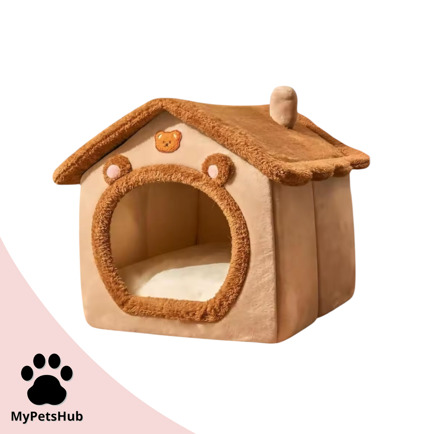 Maison nounours pour chien et chat