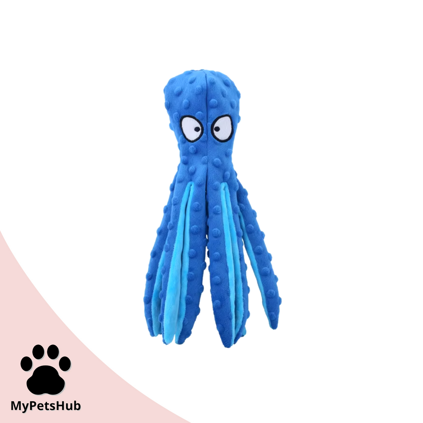 Doudou Pieuvre stimulante pour Chien
