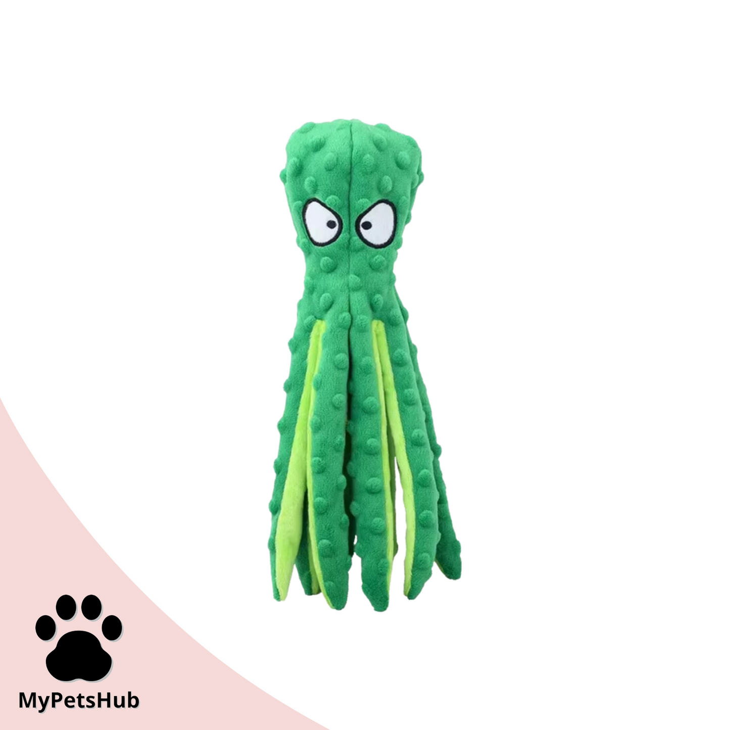 Doudou Pieuvre stimulante pour Chien