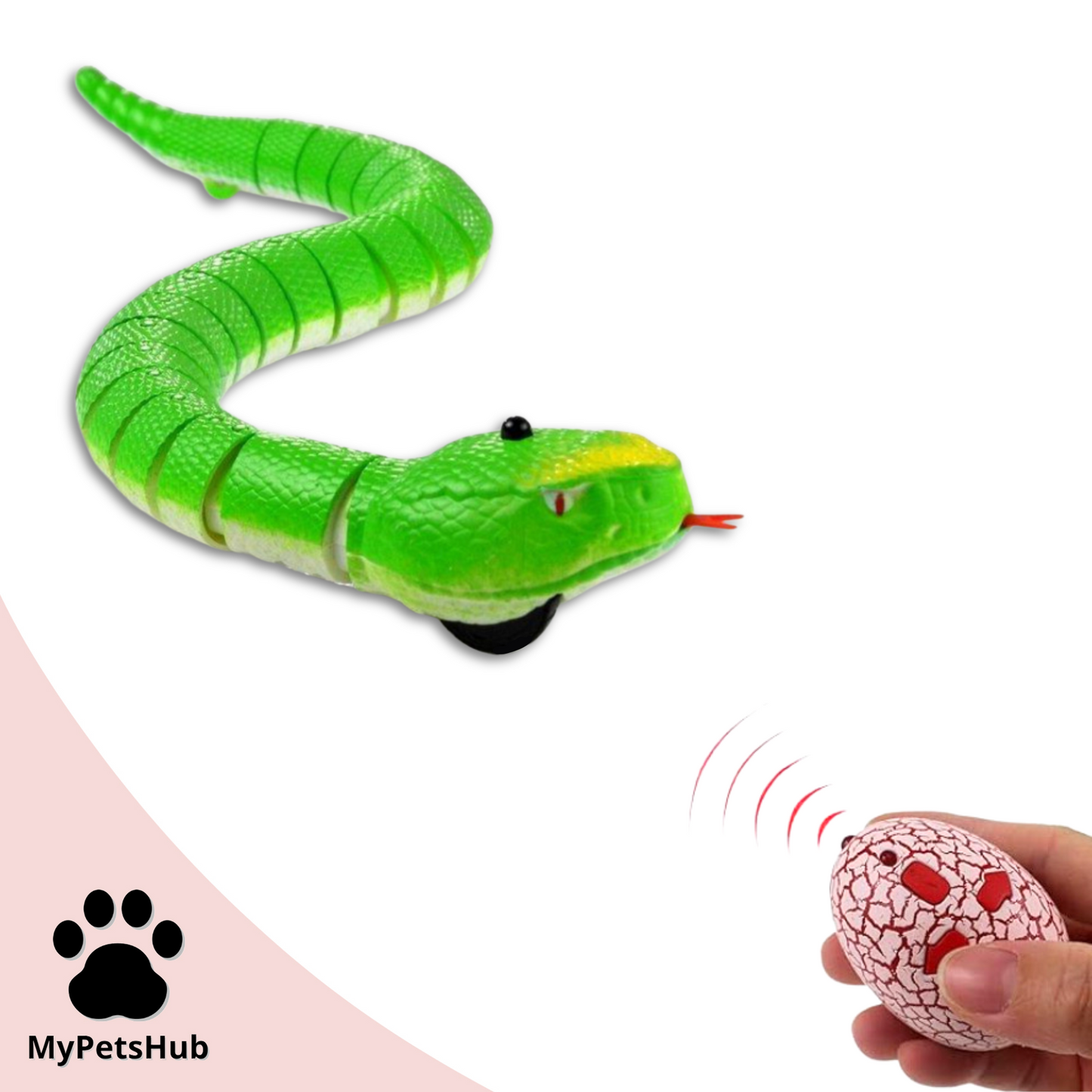 Serpent télécommandé stimulant pour chat - MyPetsHub