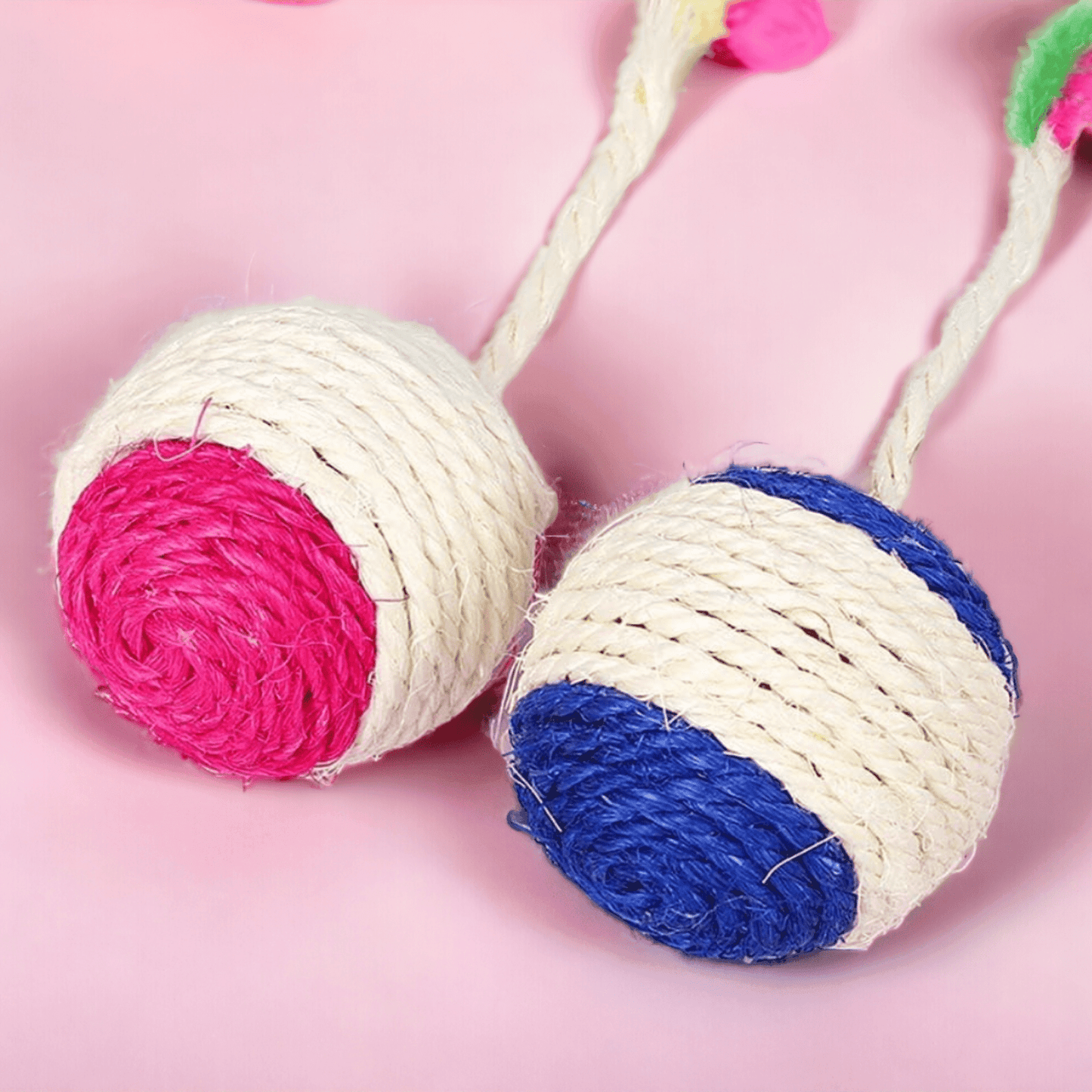 Balle de sisal pour chat | ResistBall™ - MyPetsHub