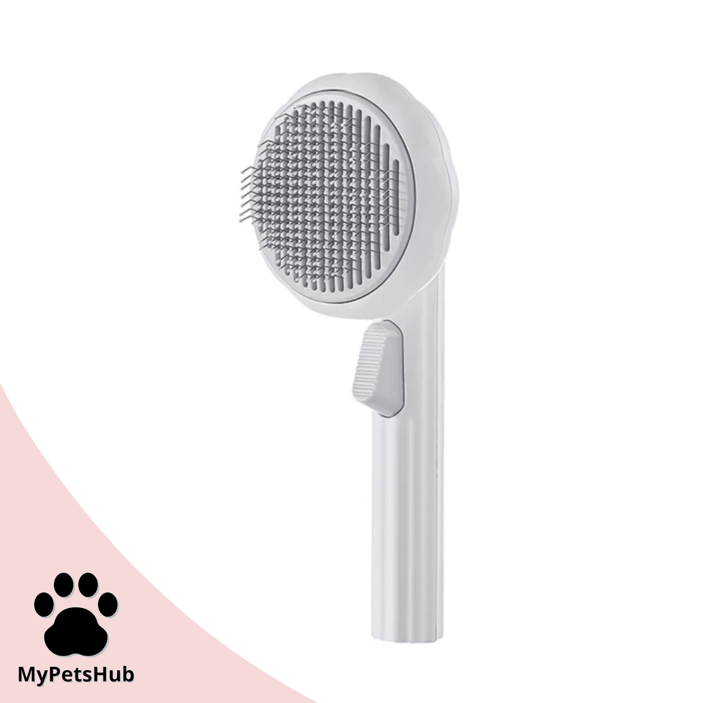 Brosse auto-nettoyante citrouille pour chat | AutoCleaner™ - MyPetsHub