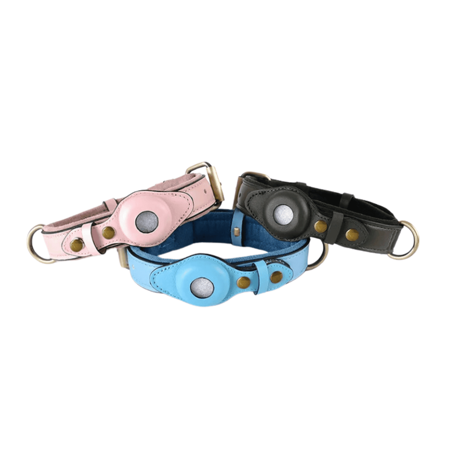 Collier anti-perte en cuir pour chien | DogTracer™ - MyPetsHub