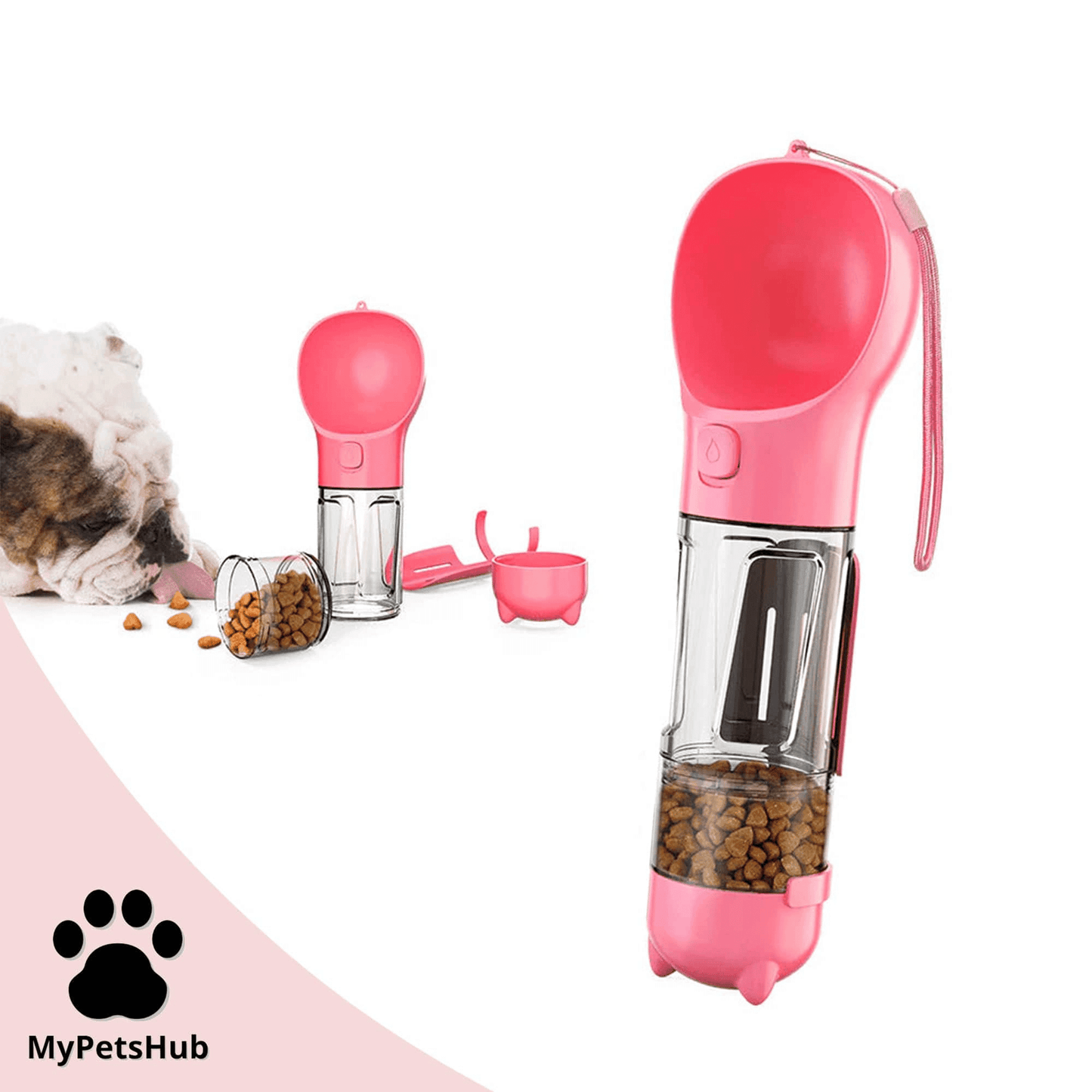 Distributeur portable 3 en 1 pour chien | DistriDog™ - MyPetsHub