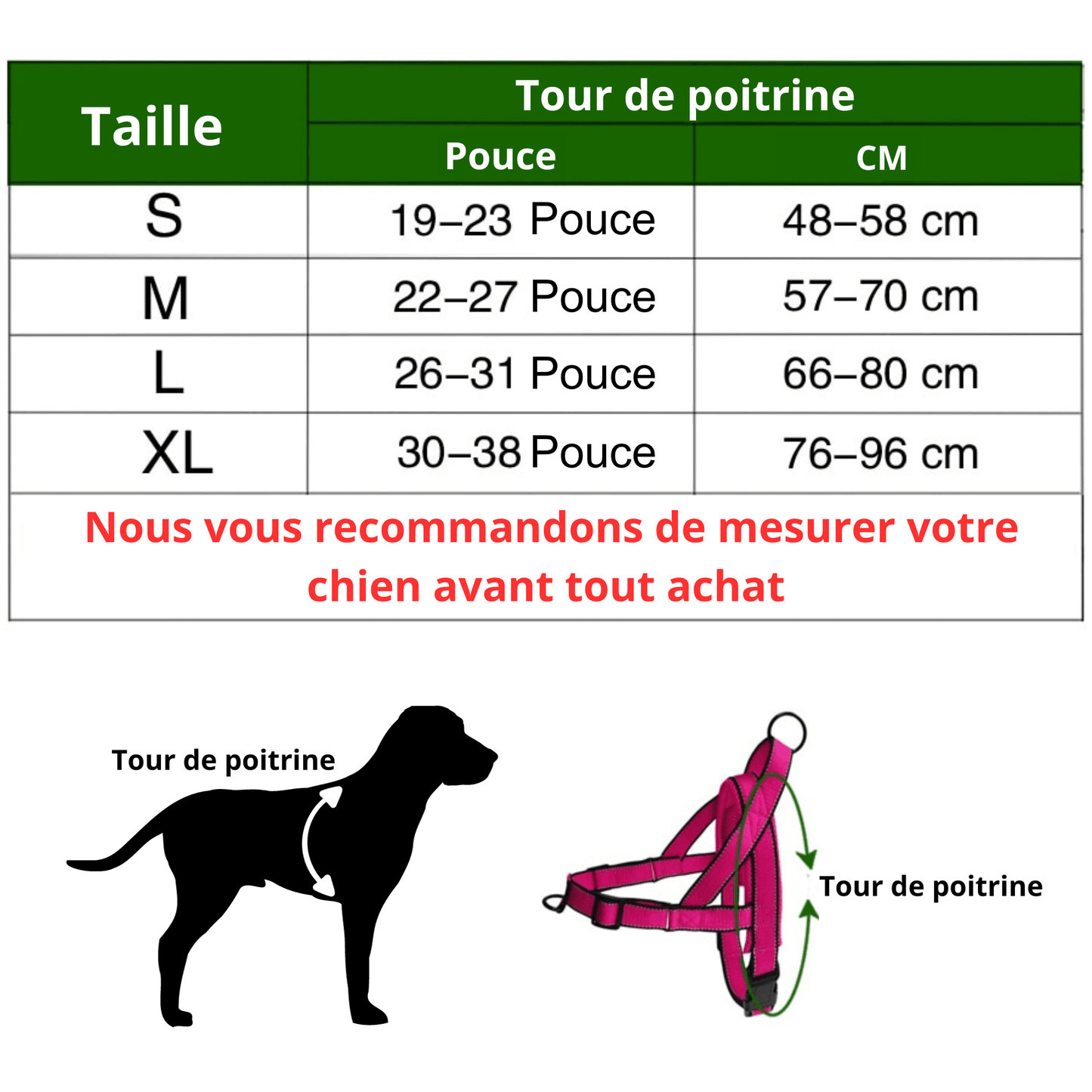 Harnais pour chien | Doggy™ - MyPetsHub
