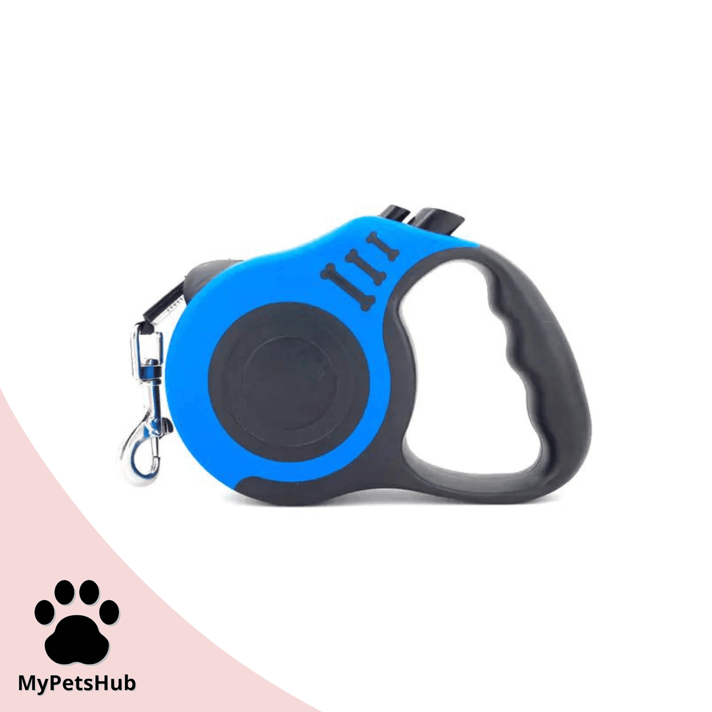 Laisse enrouleur de 3M/5M pour chat ou petit chien - MyPetsHub