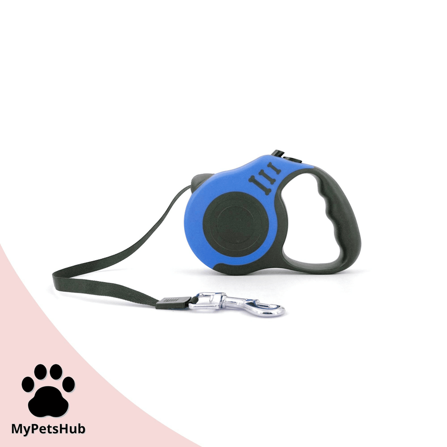 Laisse enrouleur de 3M/5M pour chat ou petit chien - MyPetsHub