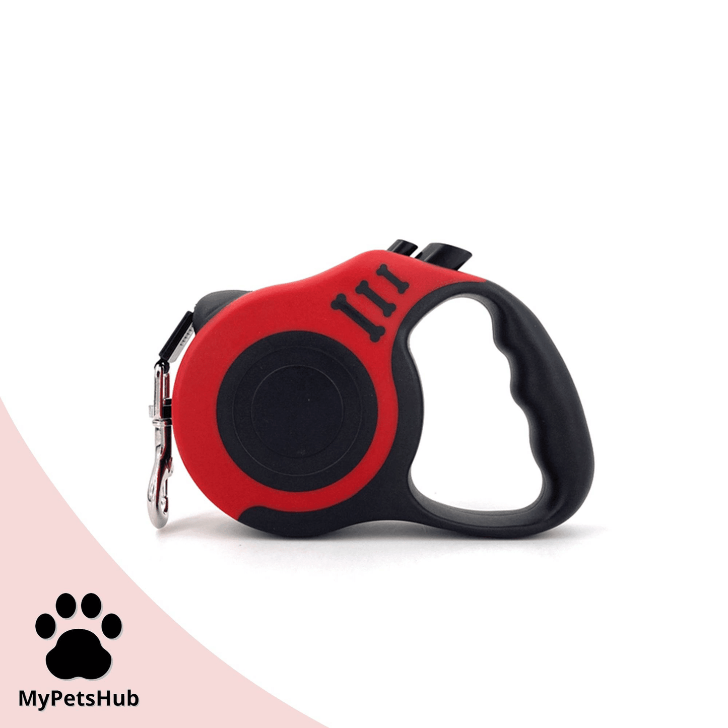 Laisse enrouleur de 3M/5M pour chat ou petit chien - MyPetsHub
