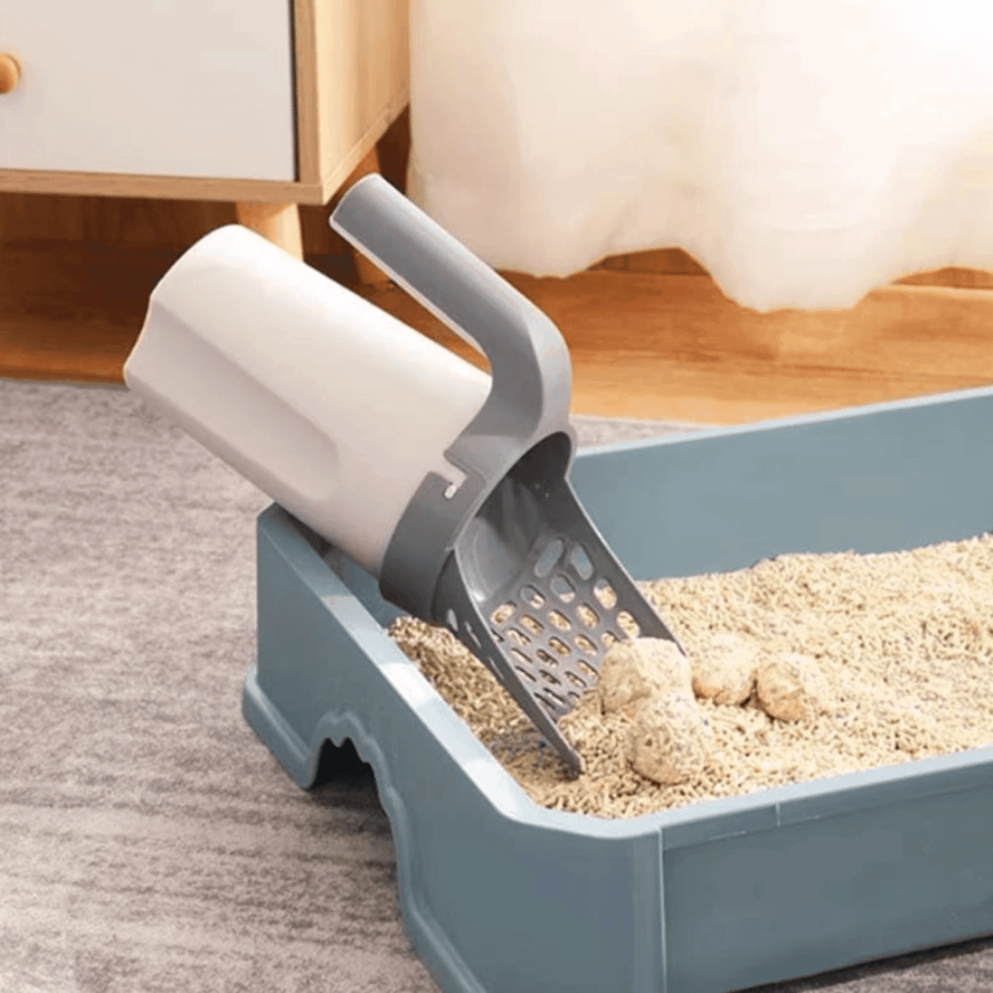 Pelle à litière 2 en 1 pour chat | PetStrip™ - MyPetsHub