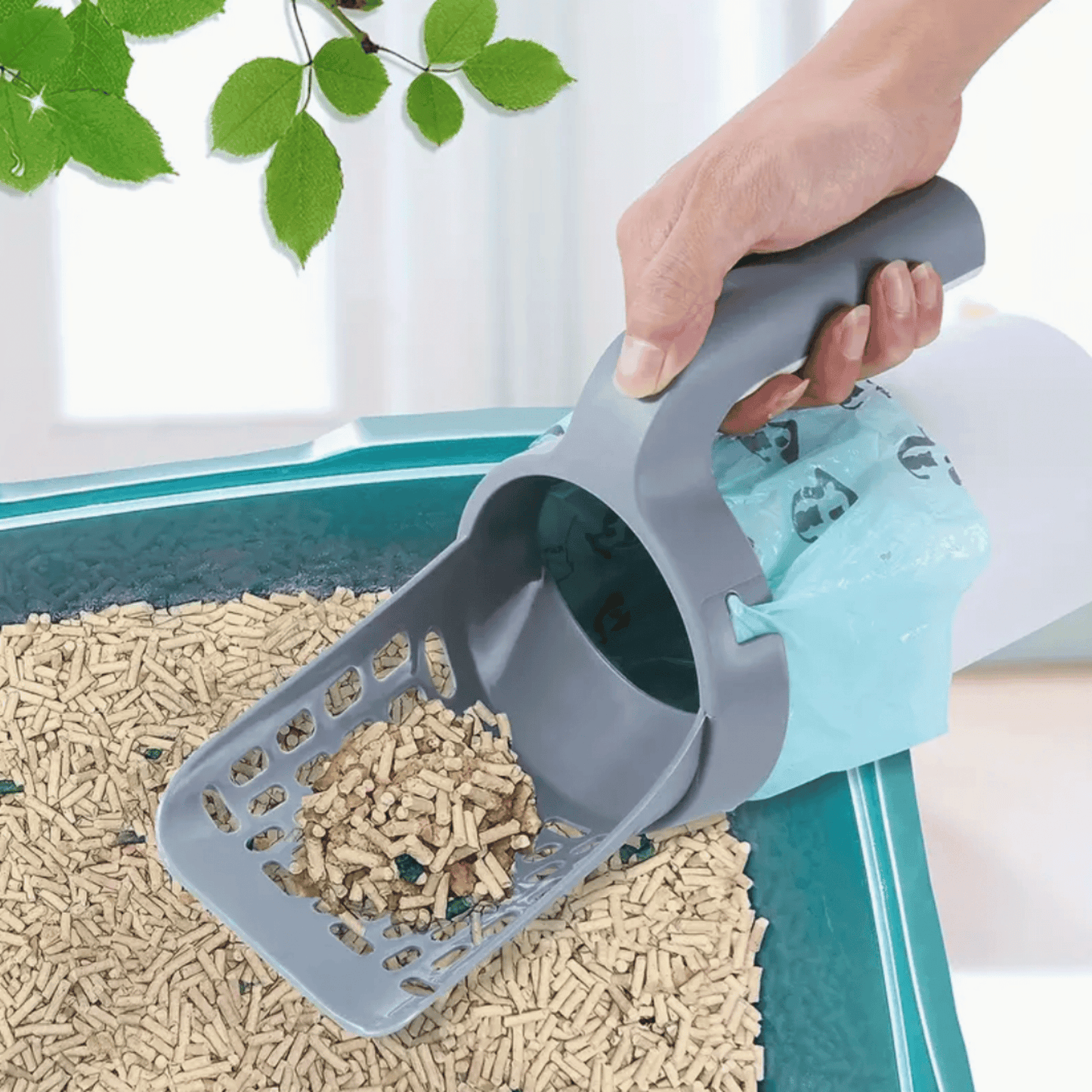 Pelle à litière 2 en 1 pour chat | PetStrip™ - MyPetsHub