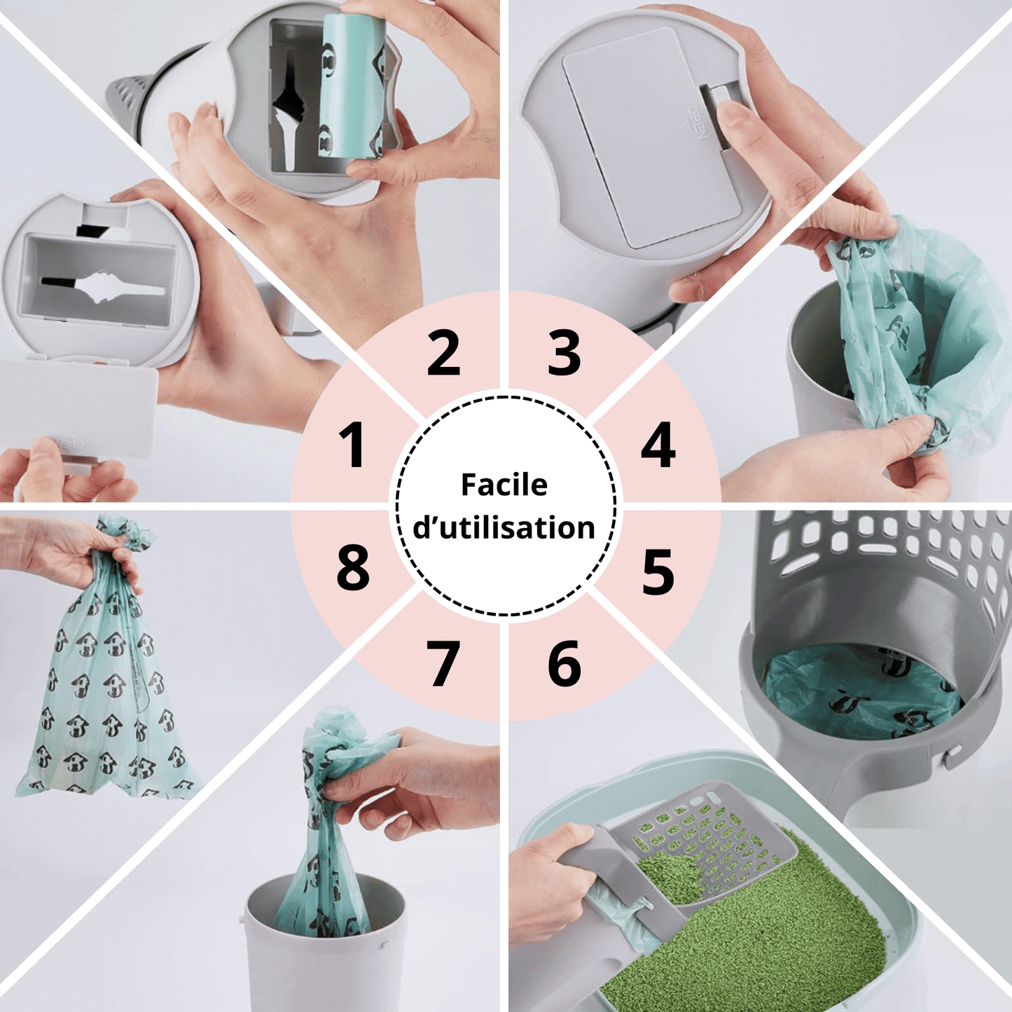 Pelle à litière 2 en 1 pour chat | PetStrip™ - MyPetsHub