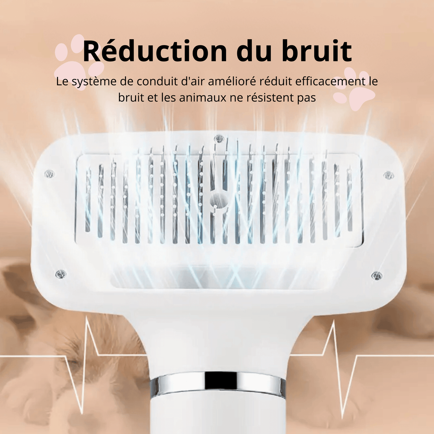Sèche cheveux 2 en 1 pour chien et chat | PetDryer™ - MyPetsHub
