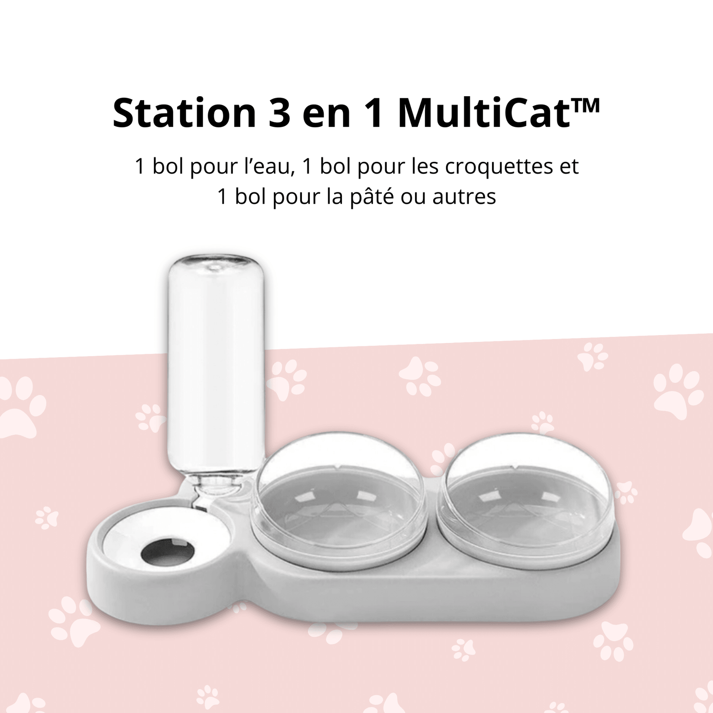 Station de nourriture pour chat | MultiCat™ - MyPetsHub