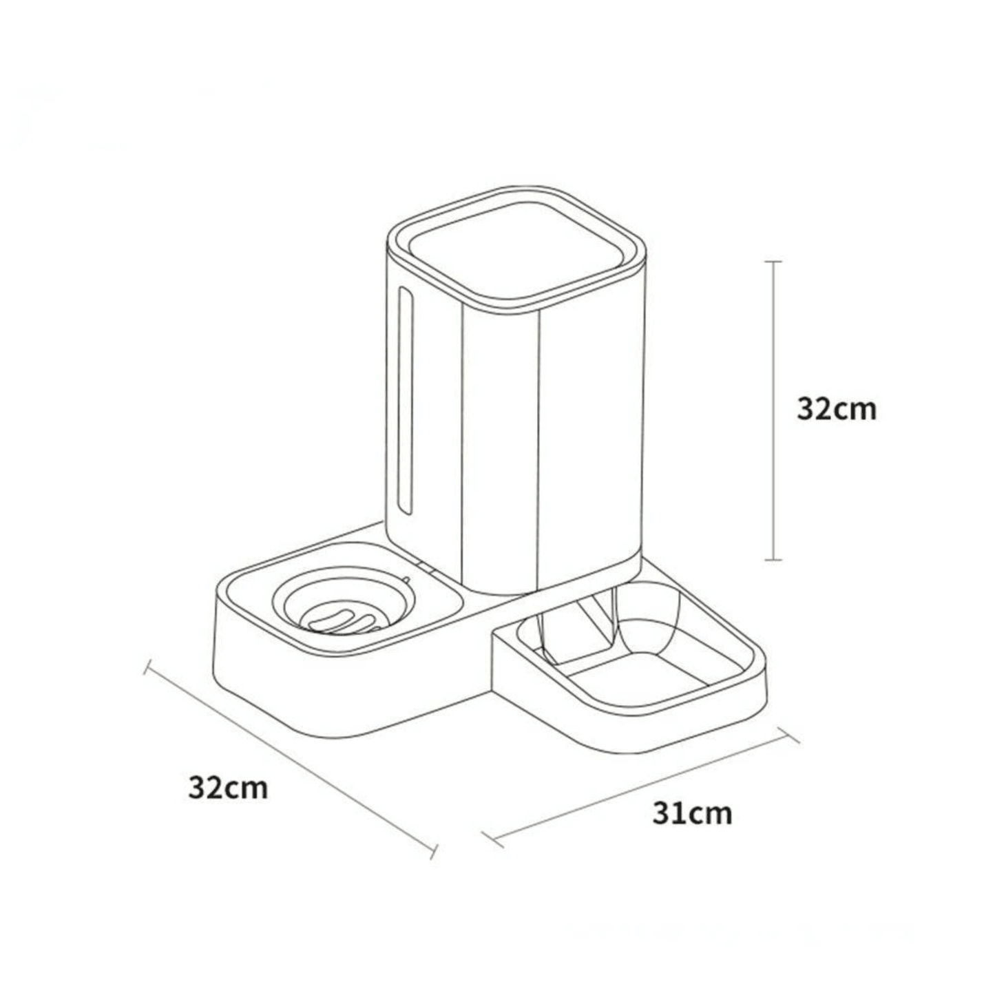Tour d'alimentation automatique pour chat | CatTower™ - MyPetsHub