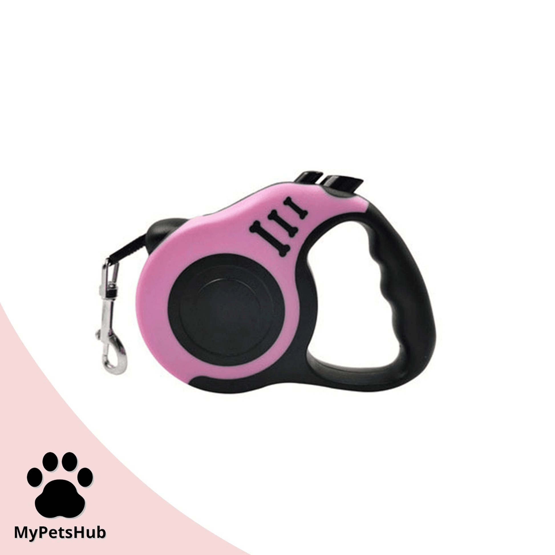 Laisse enrouleur de 3M/5M pour chat ou petit chien - MyPetsHub