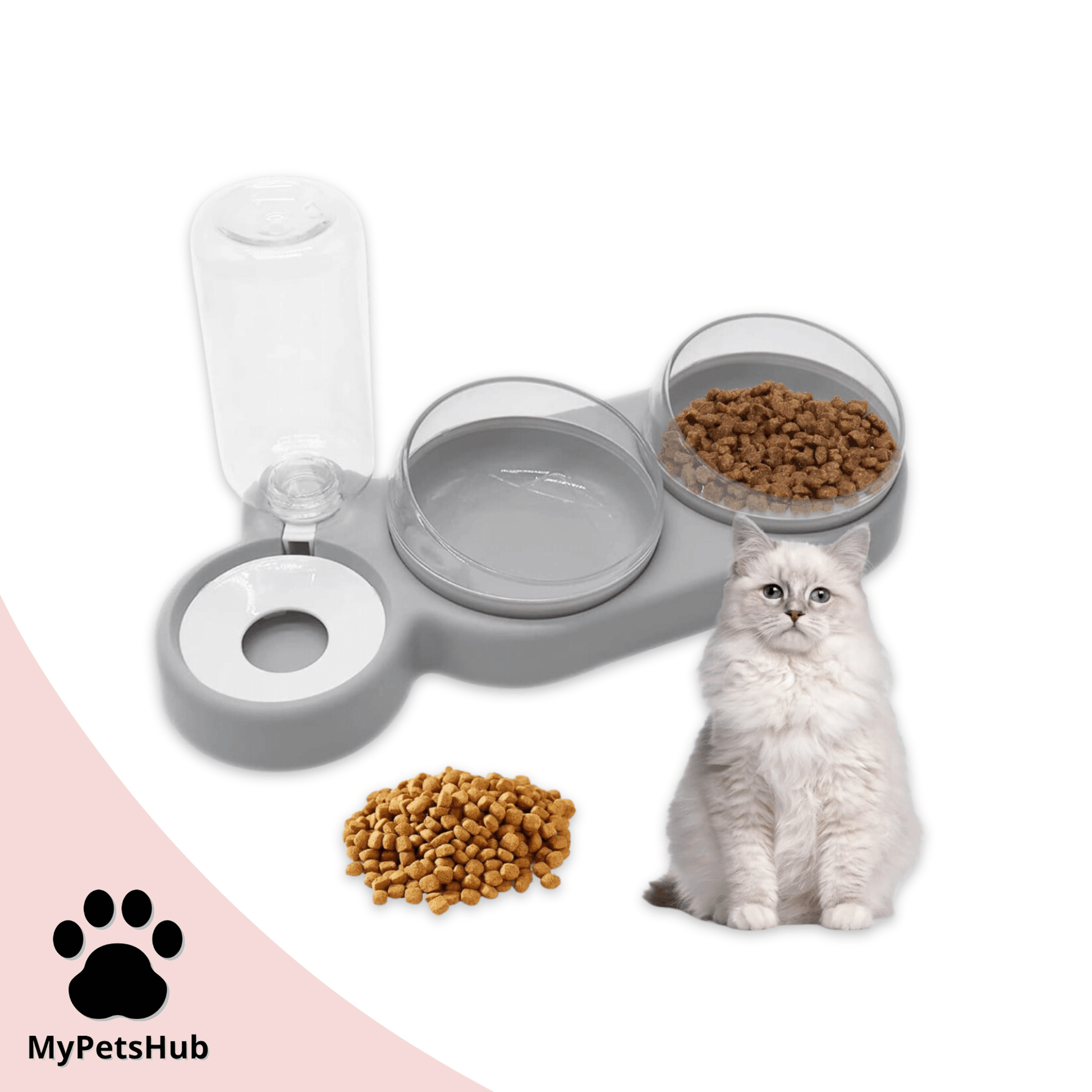 Station de nourriture pour chat | MultiCat™ - MyPetsHub